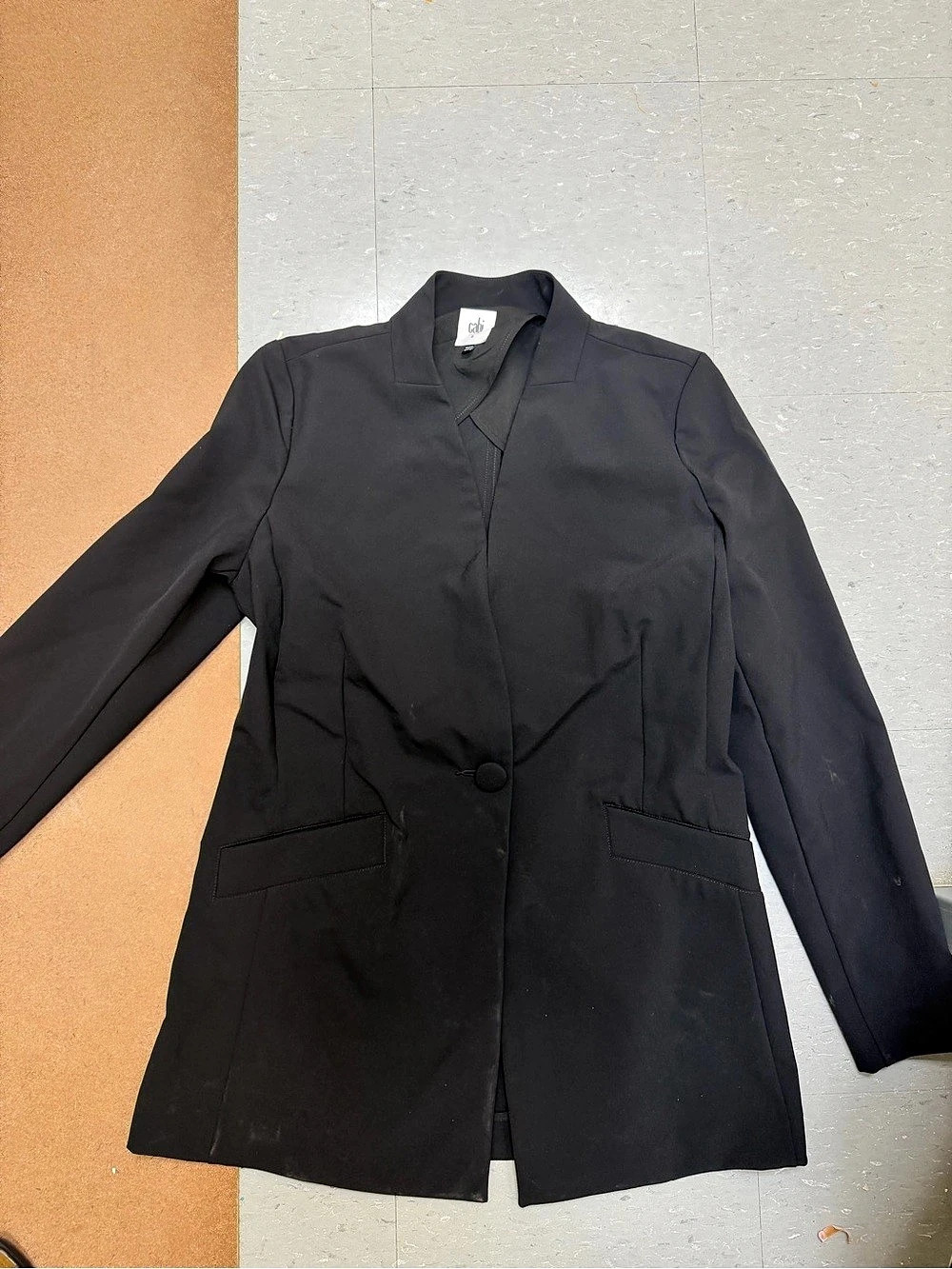 cabi Women's Black Blazer Size 6 Like New